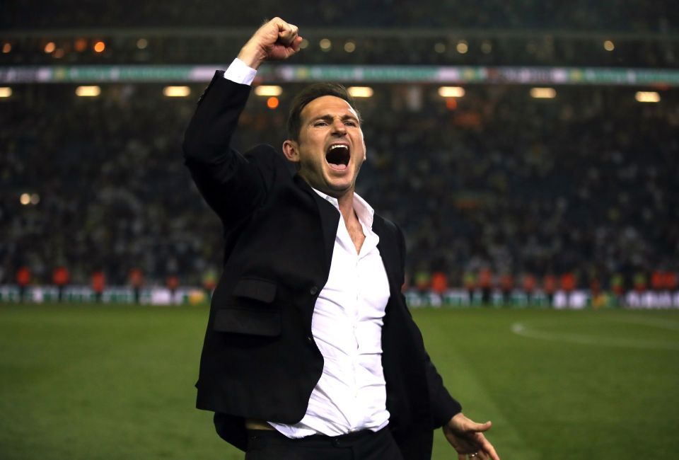  Frank Lampard will hold talks with Derby after Monday's play-off final