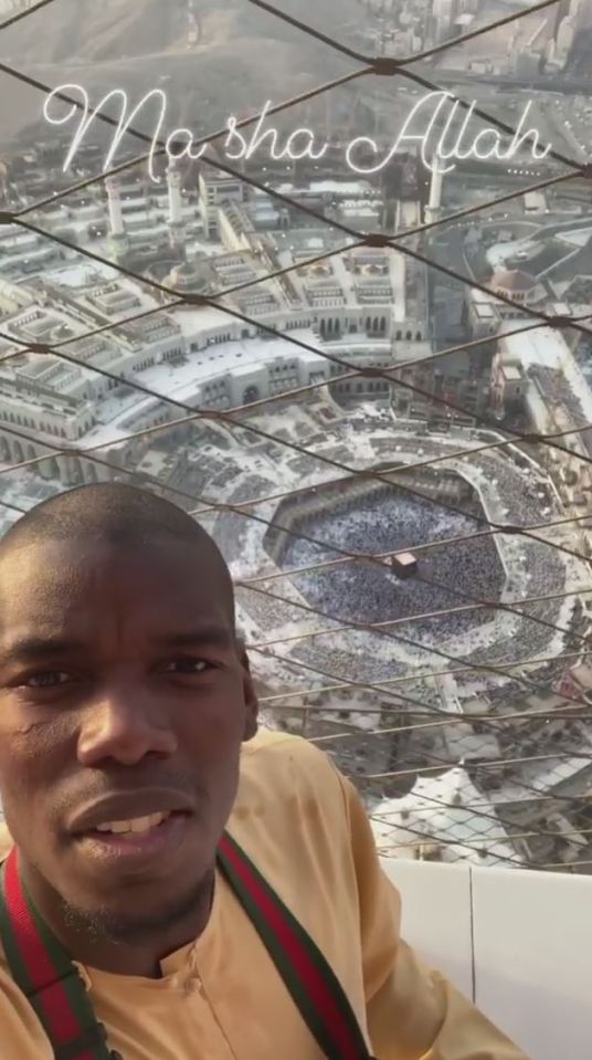  Pogba regularly attends Mecca to celebrate Ramadan with millions of other Muslims