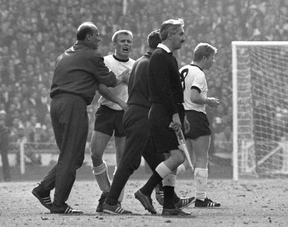  Bahramov was blasted by the Germany players on the Wembley pitch but later apologised after seeing a replay