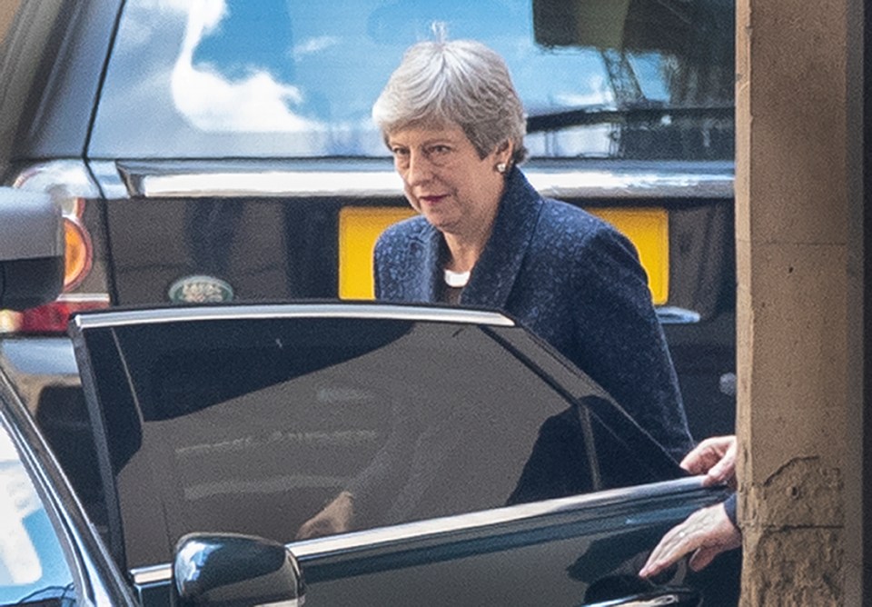  Theresa May held crunch talks on Thursday with the influential 1922 Committee of MPs