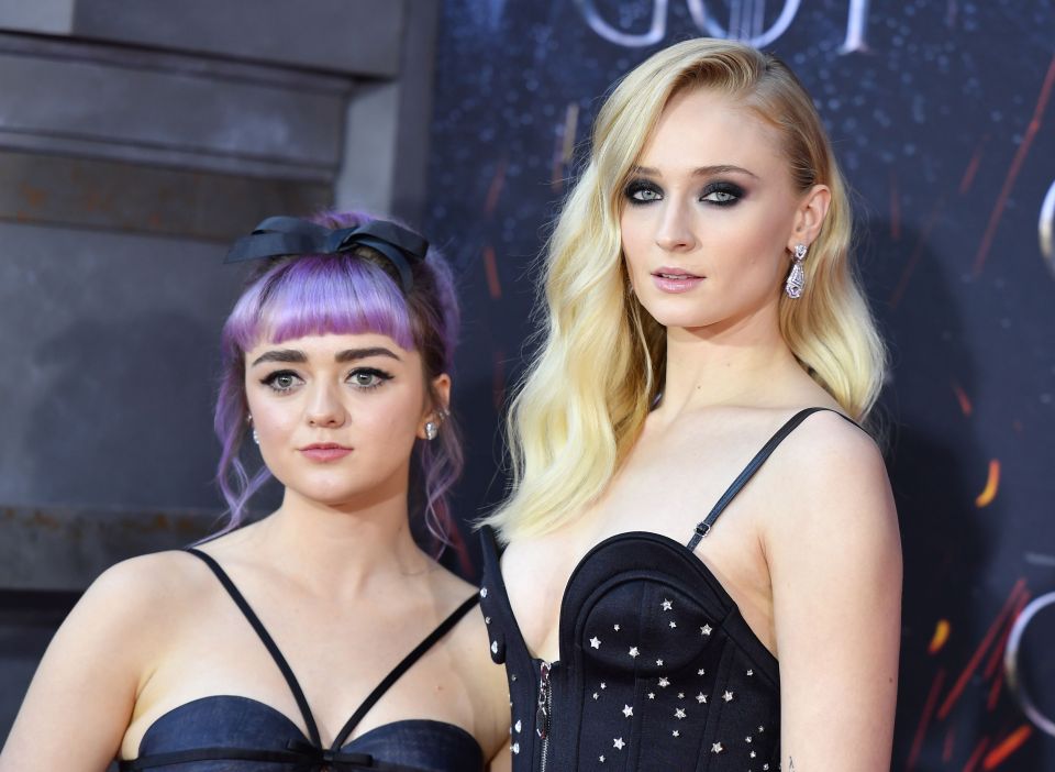  Sophie previously admitted that she and Maisie Williams used to unwind by getting high in the bath