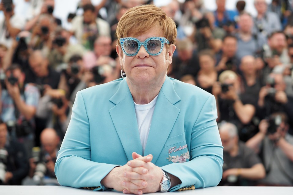  Elton John ensured there wasn't any type of watering down of his life story