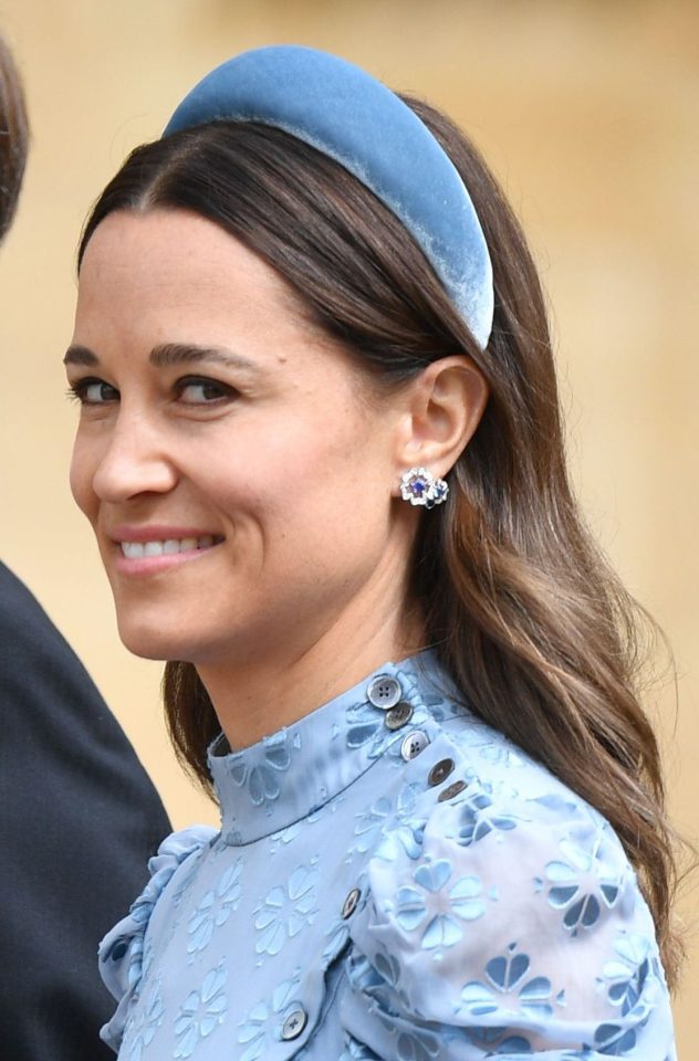  The 35-year-old wore a Jane Taylor headband