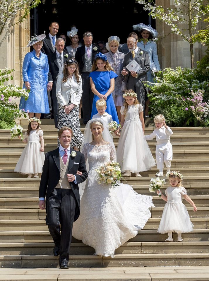  The wedding was held at St George's Chapel, where Prince Harry and Meghan married