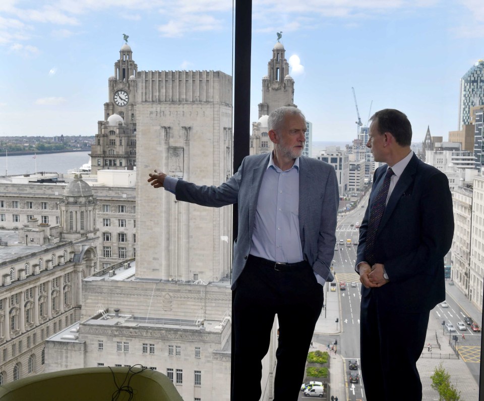  The Labour leader was interviewed by Andrew Marr