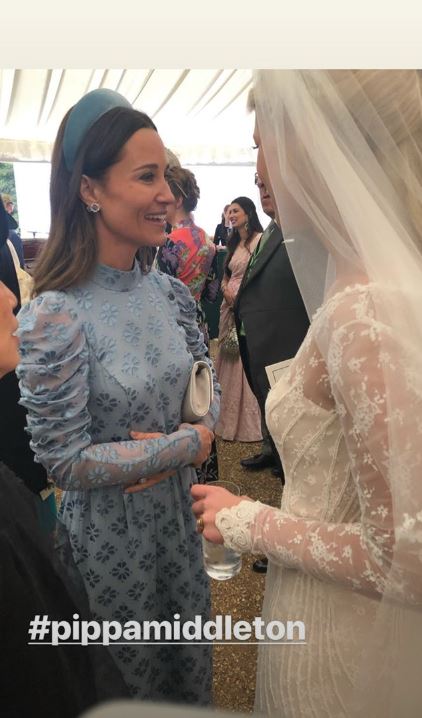  Gabriella also chatted to Pippa Middleton