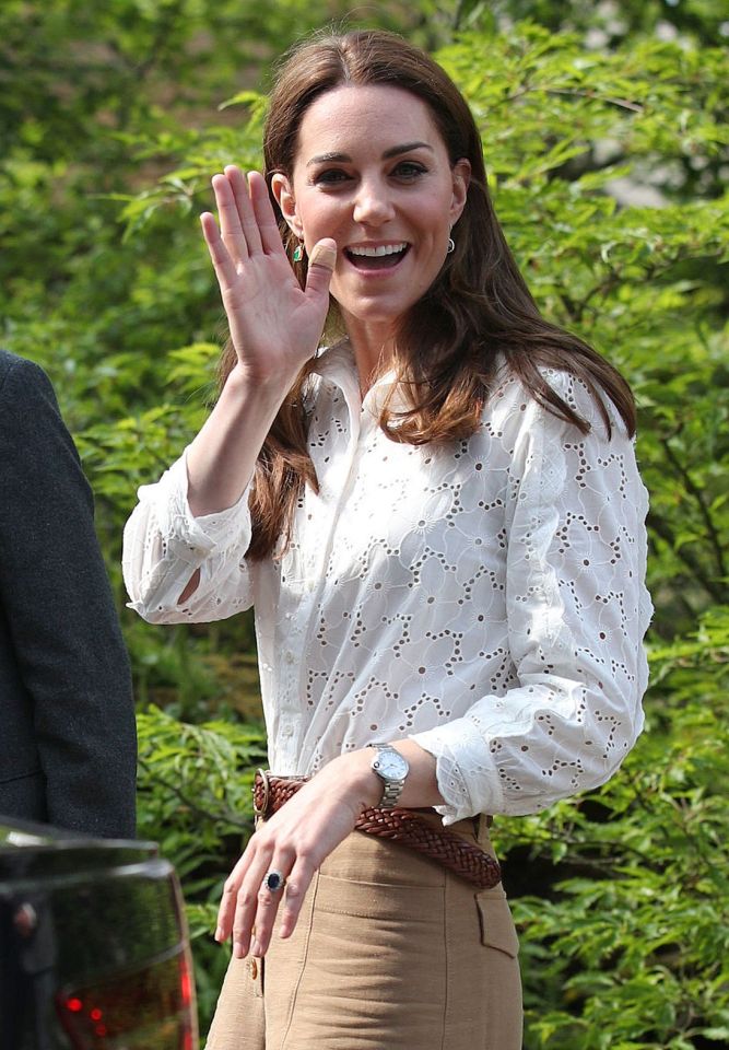  The popular flower show launched this week and the Duchess of Cambridge, 37, has been back for a number of visits