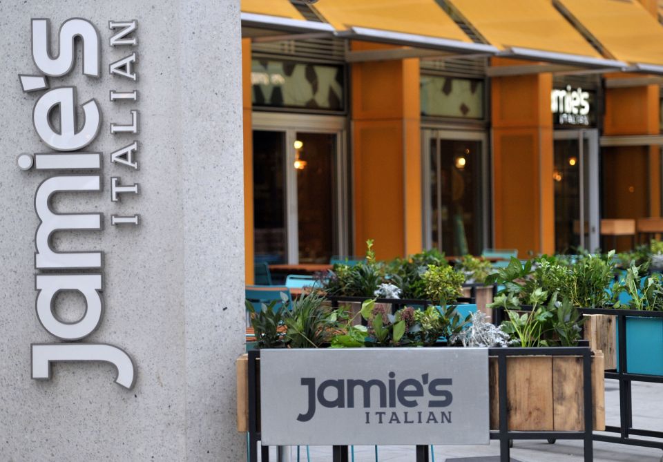  Jamie's Italian shut 12 of its 37 sites last year