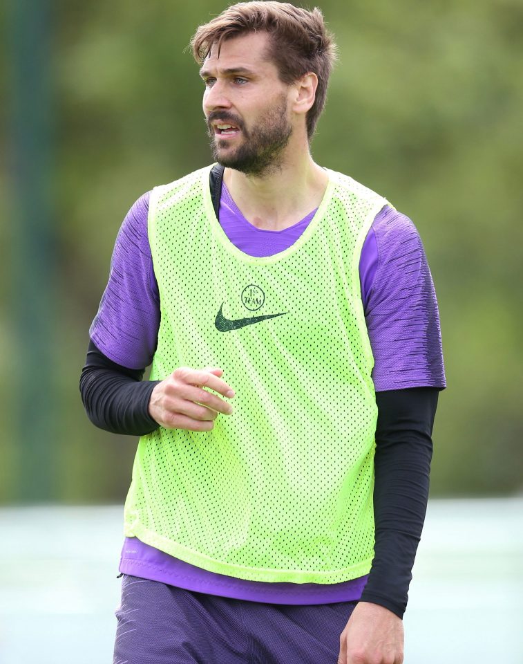  Tottenham striker Fernando Llorente is a summer target for West Ham and Leicester