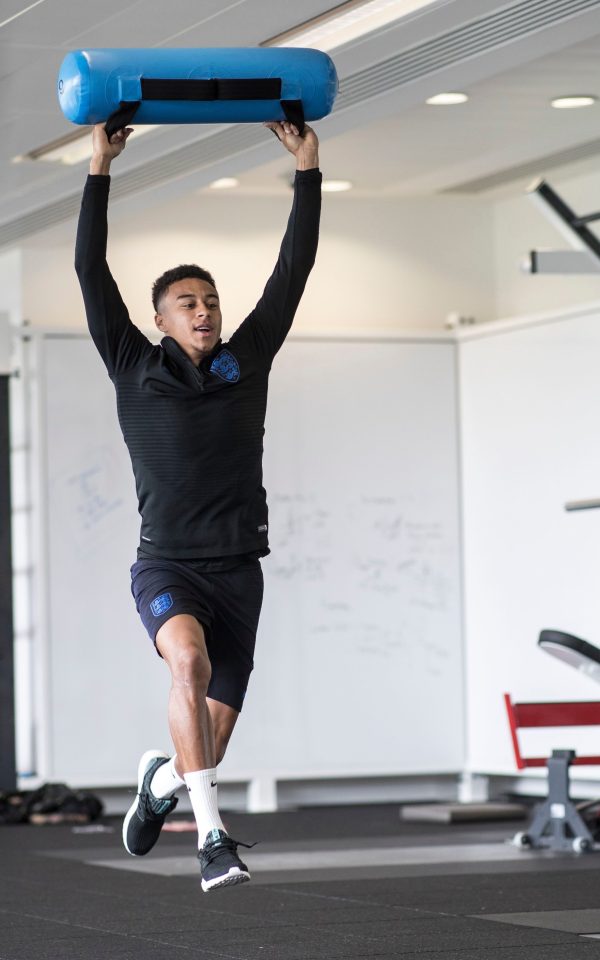  Lingard is currently training with the England squad ahead of the Nations League