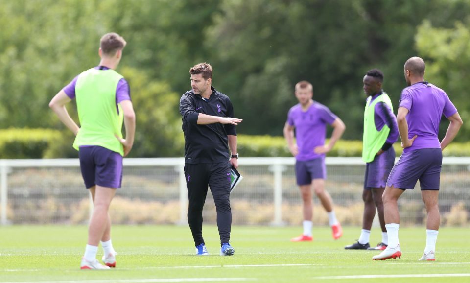  Spurs have been training in England with Liverpool in Marbella