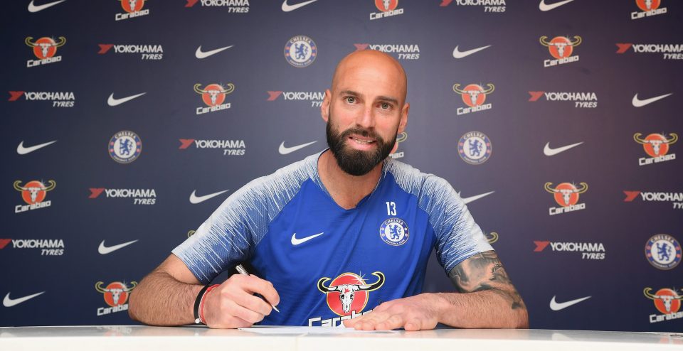  Willy Caballero has signed a one year extension at Chelsea