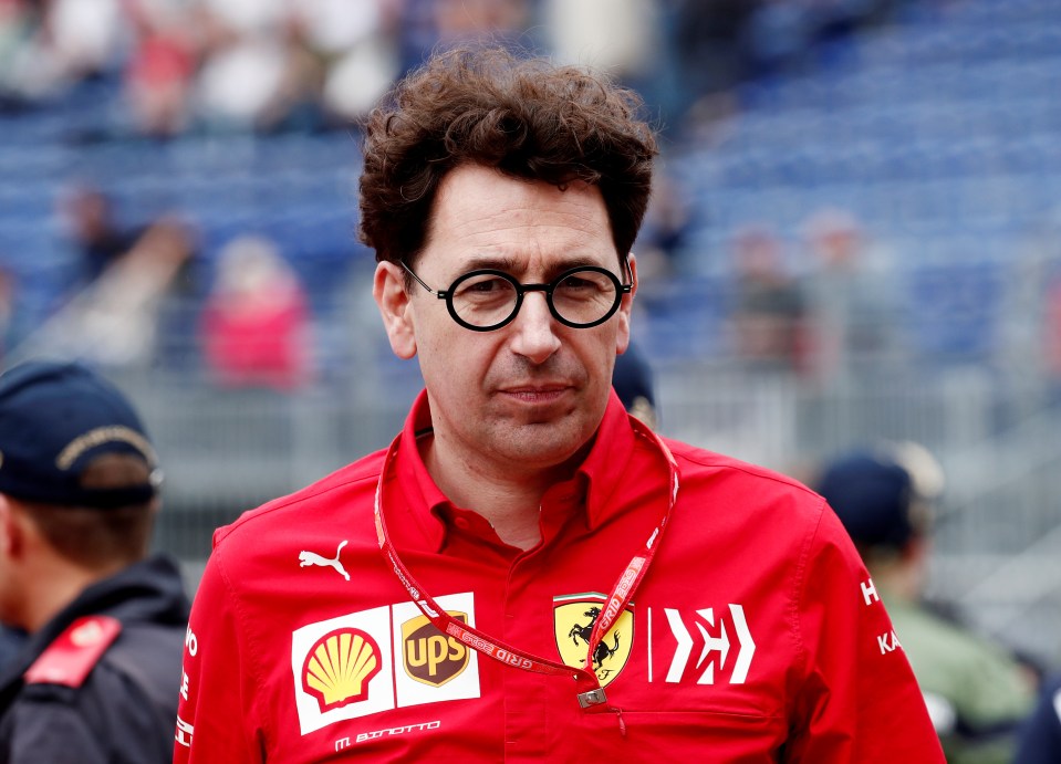  Ferrari boss Mattia Binotto claims the youngster was not sacrificed for Sebastian Vettel