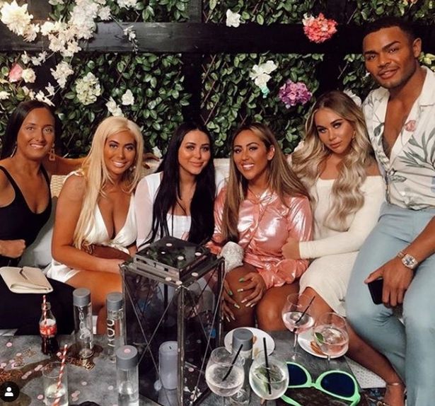  Marnie was surrounded by her friends and family as she made the announcement at a star-studded celebration