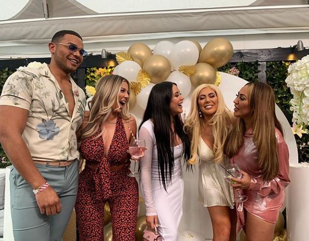  Marine and her Geordie Shore pals celebrated in London last week