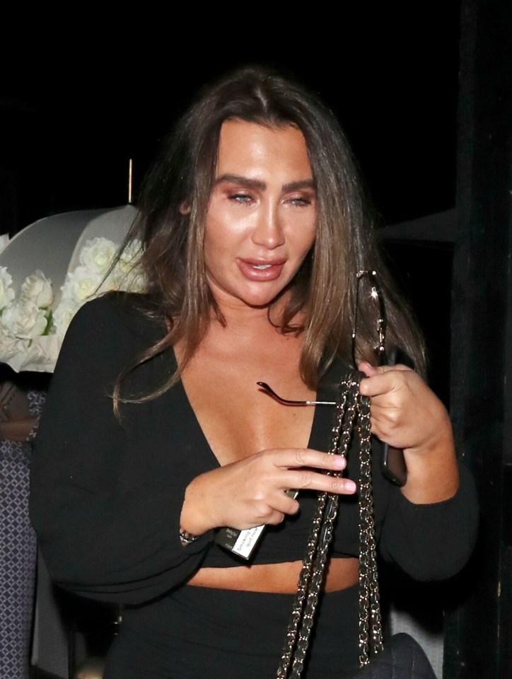  Lauren Goodger looked worse for wear as she departed Marnie Simpson's baby shower