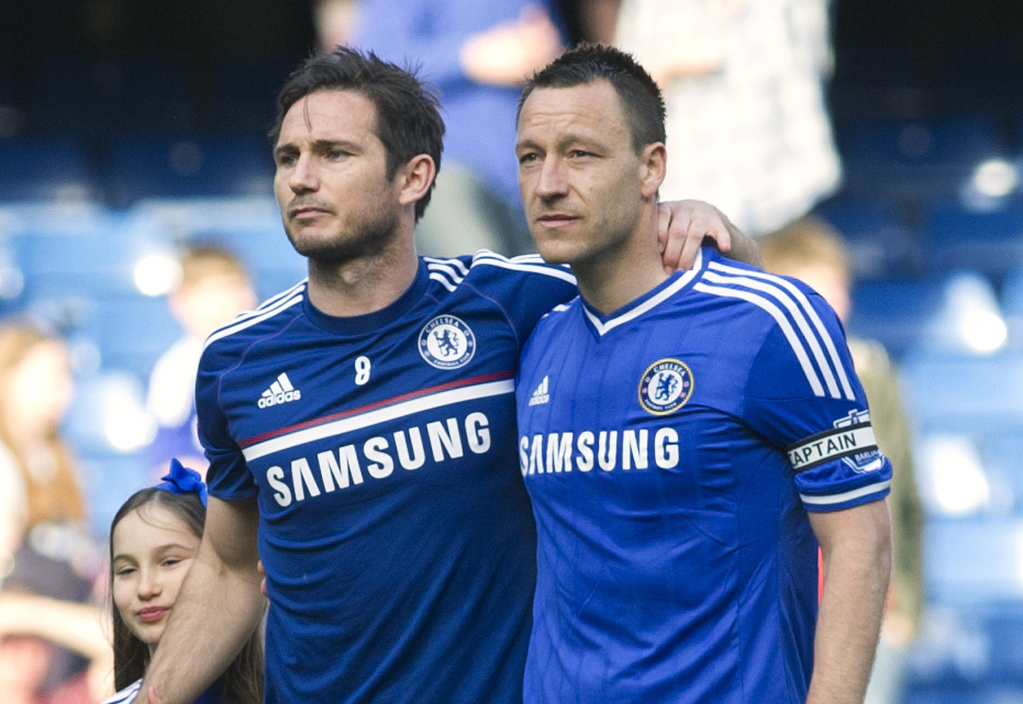  Frank Lampard and John Terry spent years together at Chelsea