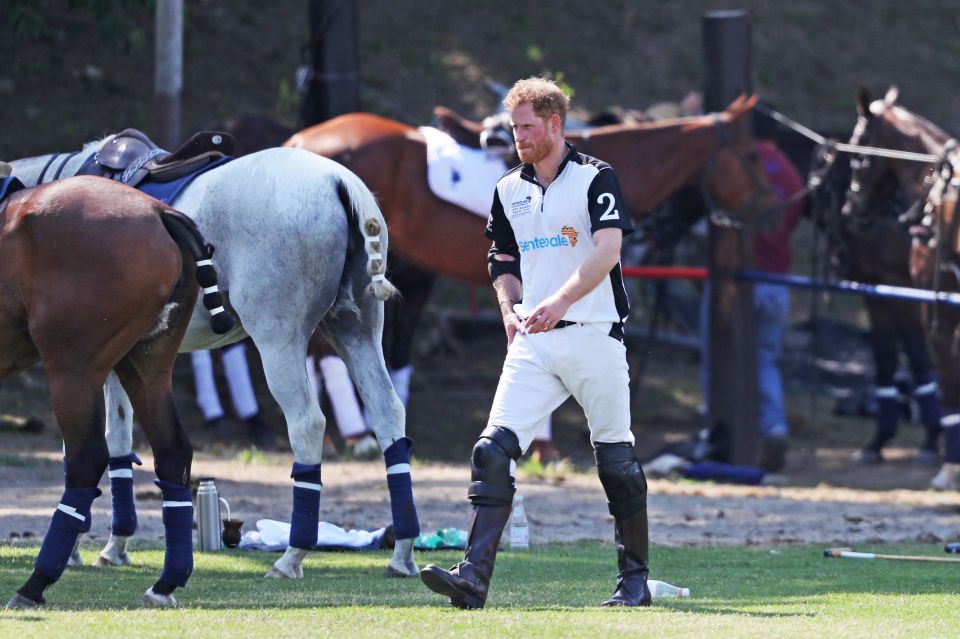  Today is the second overseas visit for Prince Harry since the birth of his son