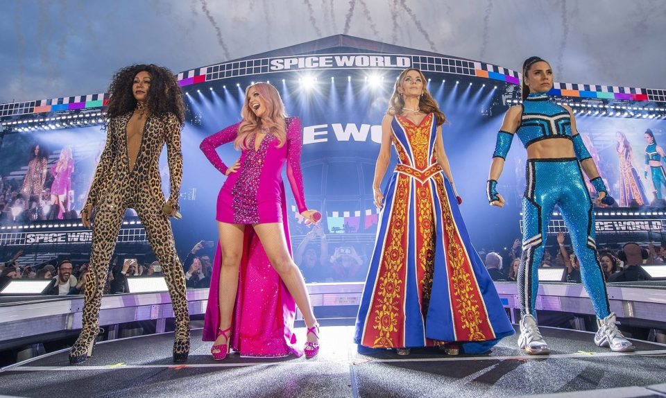  The Spice Girls wowed fans at a series of reunion gigs this year