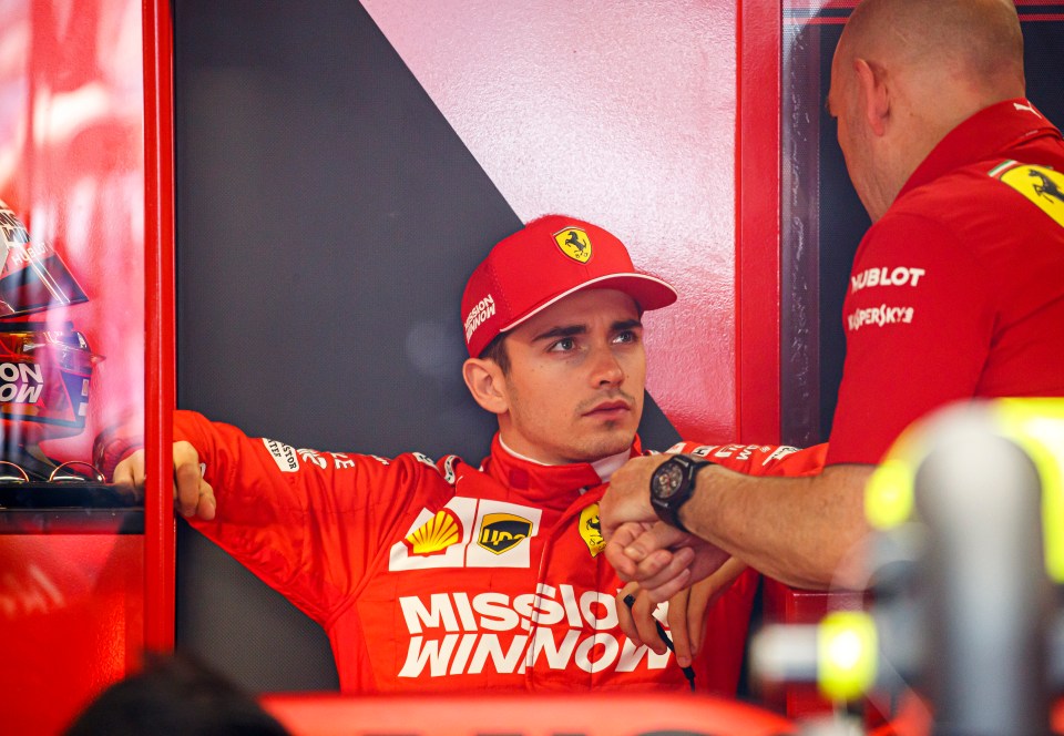  Charles Leclerc was not sent out for another run by Ferrari at Monaco