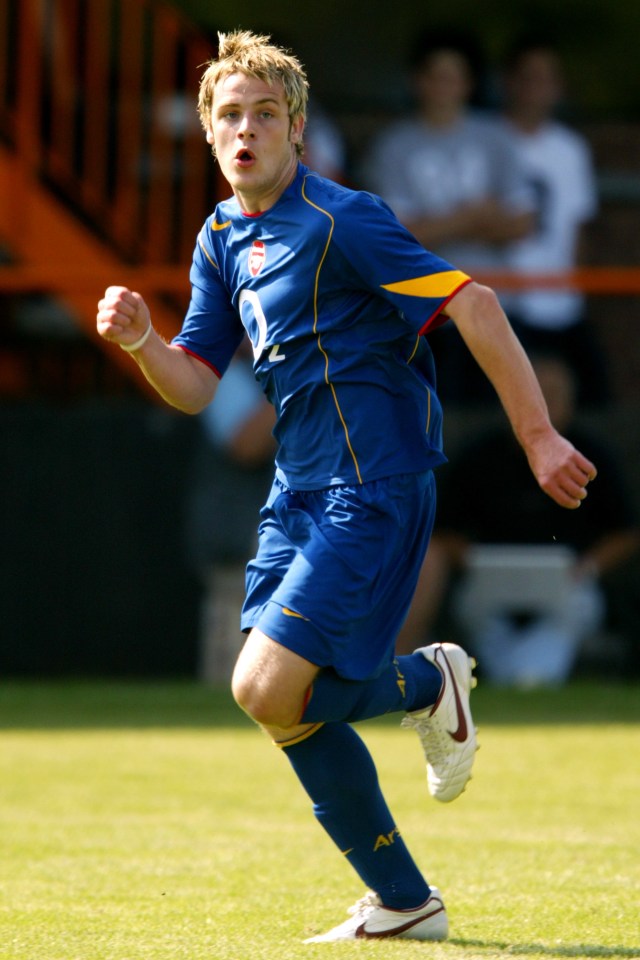  Anthony Stoke joined Arsenal in 2005 before going on to play for Sunderland and Blackburn