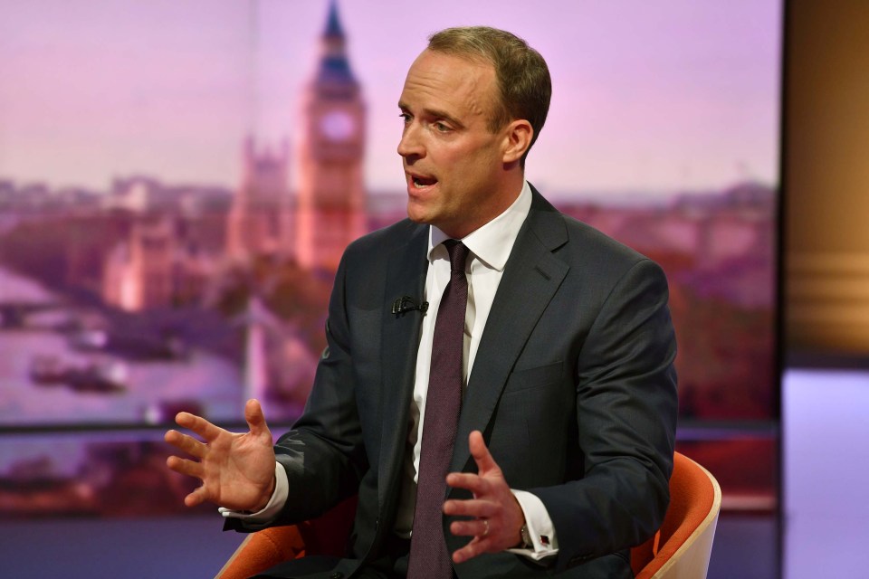  Dominic Raab has already challenged his rivals to a televised debate