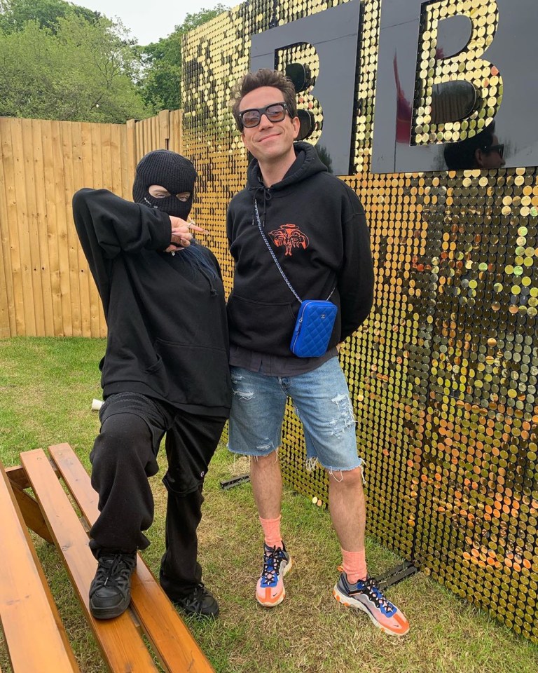  Nick Grimshaw, who says his partying days are numbered, and Bille Eilish