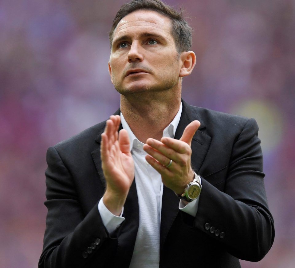  Derby manager Frank Lampard got no sympathy from Leeds United fans after the Rams lost 2-1 to Aston Villa in the Championship play-off final at Wembley