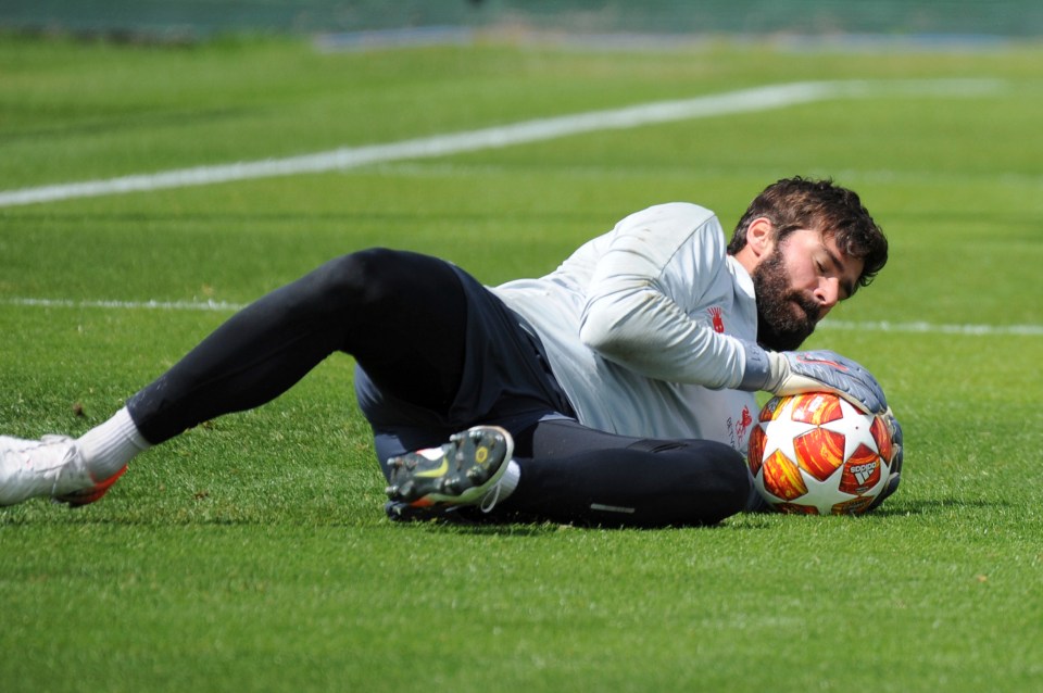  Alisson was once dubbed 'the Iceman' at Internacional because of his 'calmness and coldness'