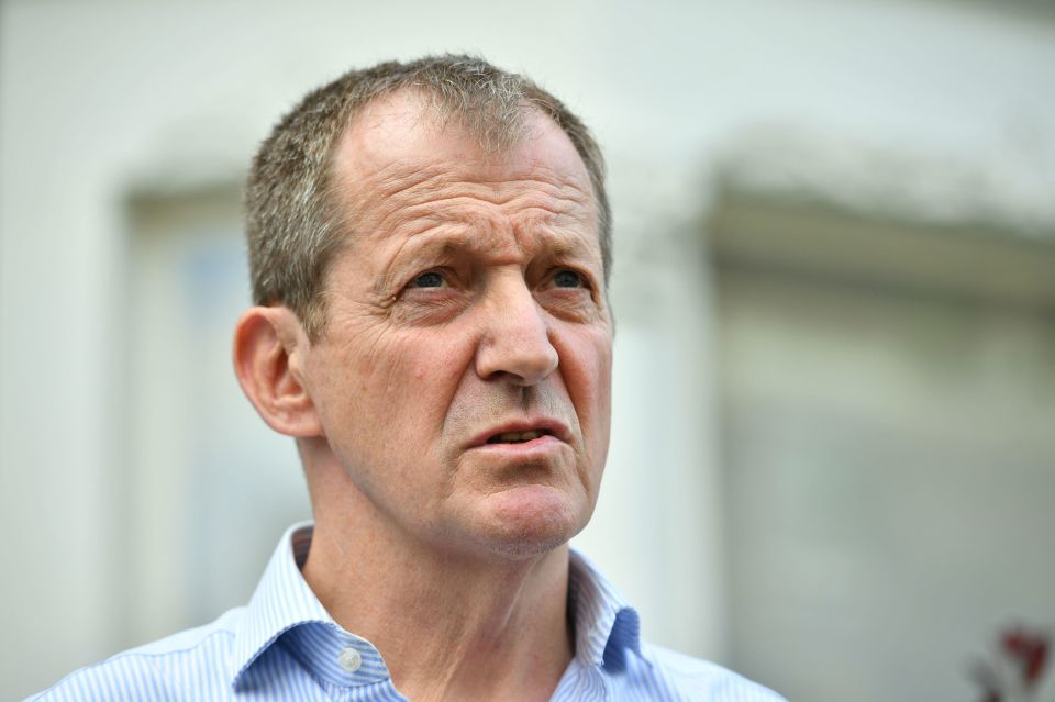  Alastair Campbell has been thrown out of Labour