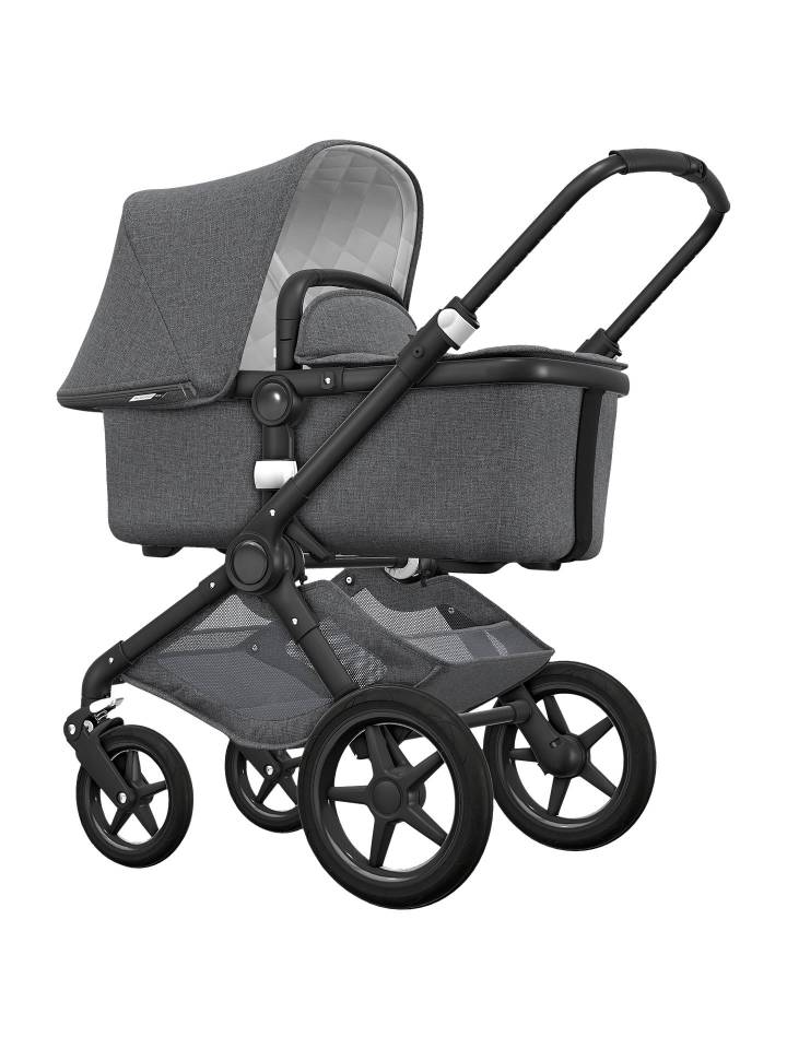  The pram by Dutch firm Bugaboo was gifted by a pal before Archie was born