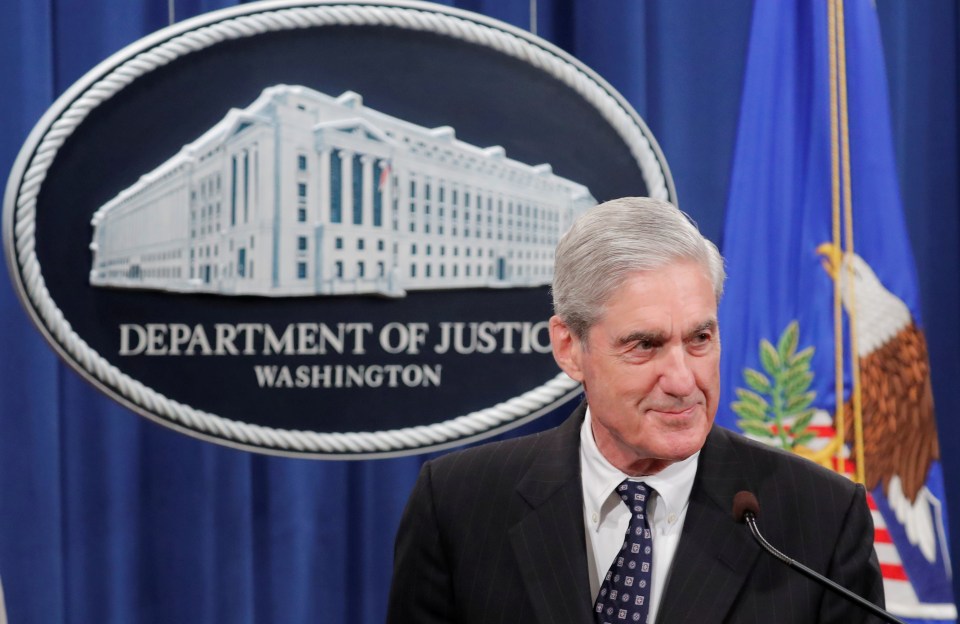 Mueller said he would not be speaking about the report beyond what he has said today