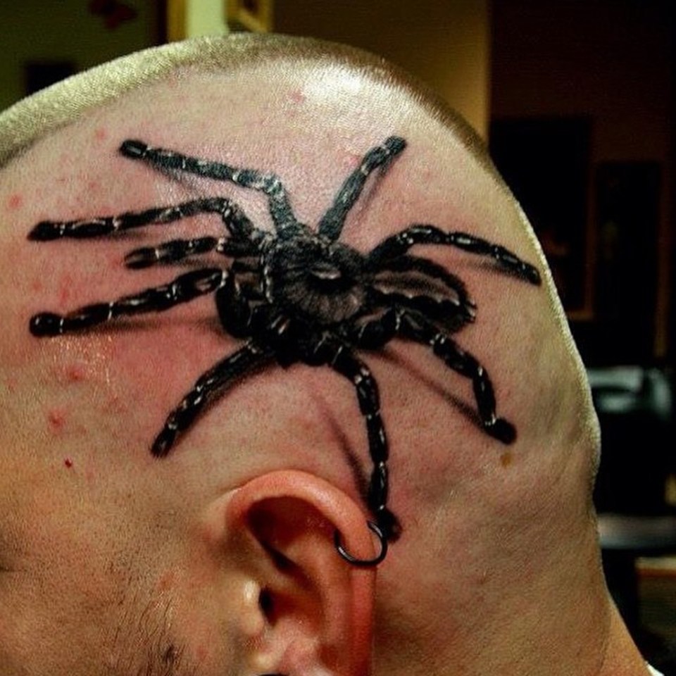 He’s going to regret this tat when he scares everyone away