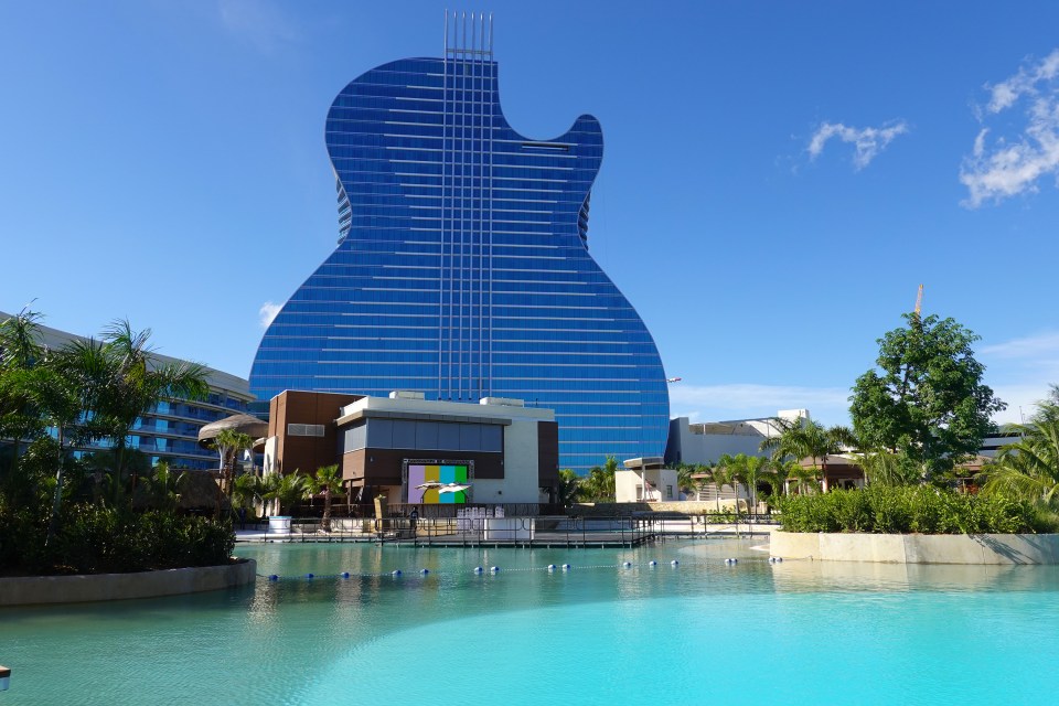  The new Hard Rock Hotel will open later this week in Hollywood, Florida