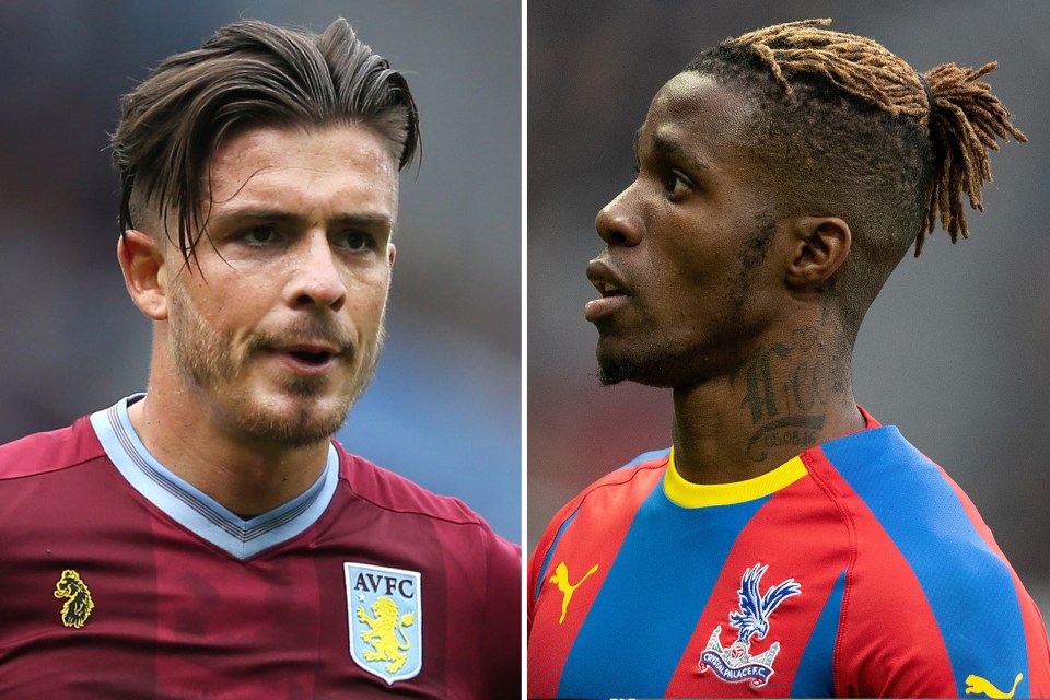  Spurs should not waste their time trying to sign either Jack Grealish or Wilfried Zaha, according to one of their former stars