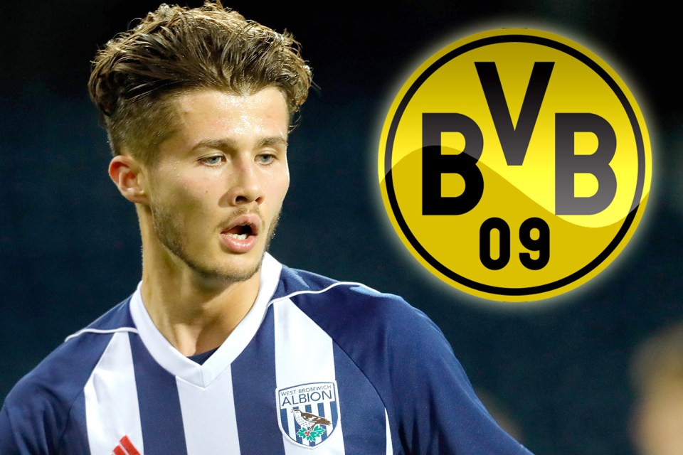  Borussia Dortmund are chasing West Brom teenager Jamie Soule