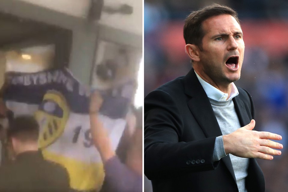  Leeds fans taunted Frank Lampard with a genius new song based on Oasis classic 'Stop Crying Your Heart Out'