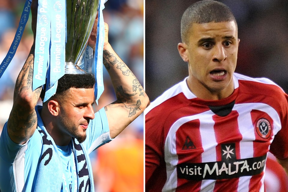  Kyle Walker has won silverware at Man City but wants to end his career at former club Sheffield United