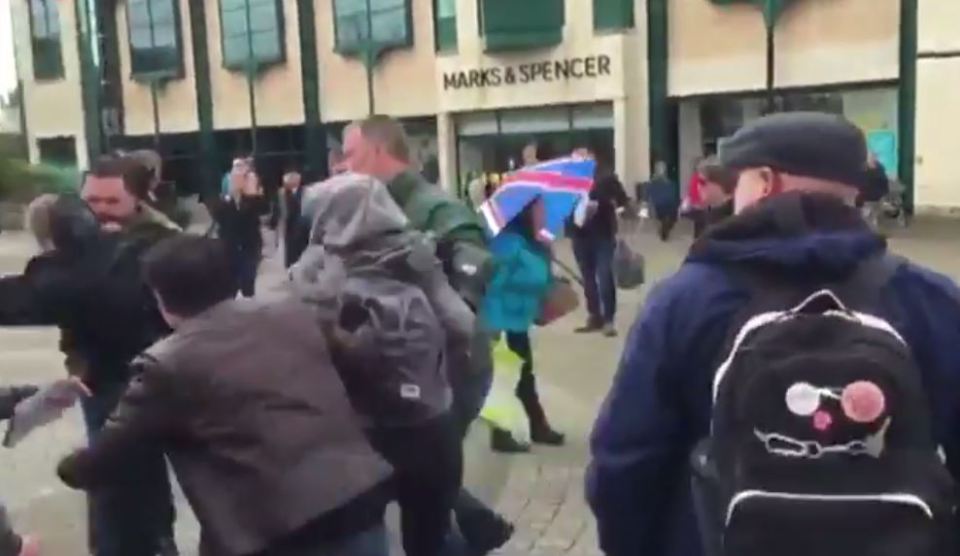  Ukip candidate Carl Benjamin was attacked in Truro