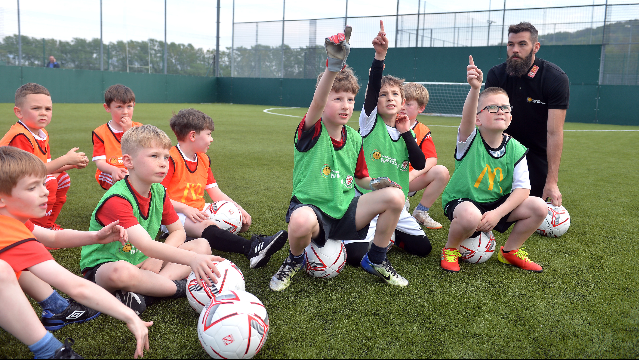  The Fun Football programme is designed to introduce children to football