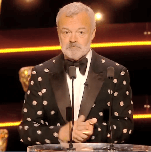  Graham Norton tonight paid tribute to Freddie Starr at the Bafta TV Awards 2019