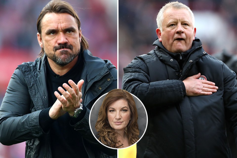  Daniel Farke and Chris Wilder have been brilliant in the Championship - but they are going to have to take Norwich and Sheffield United onto another level next season