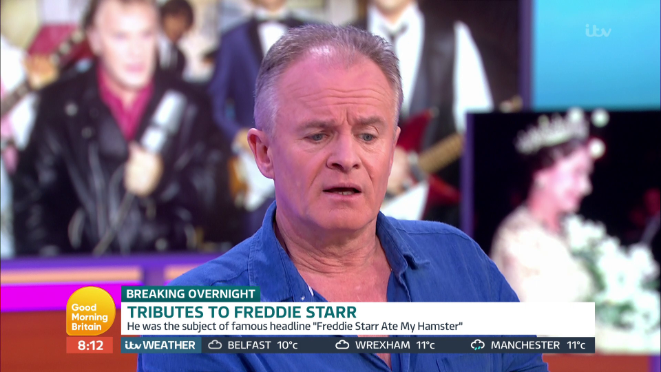  Bobby Davro thinks he was one of the last people to speak to Freddie Starr