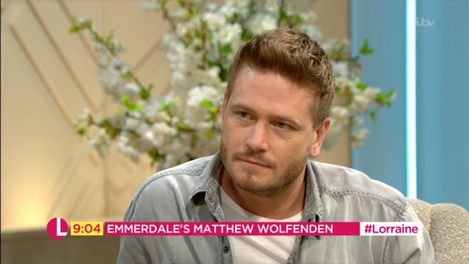  Matthew Wolfenden says his character David blames himself for Maya grooming Jacob