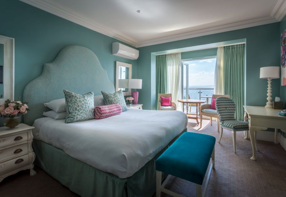  The bedrooms boast one of the best views of the ocean