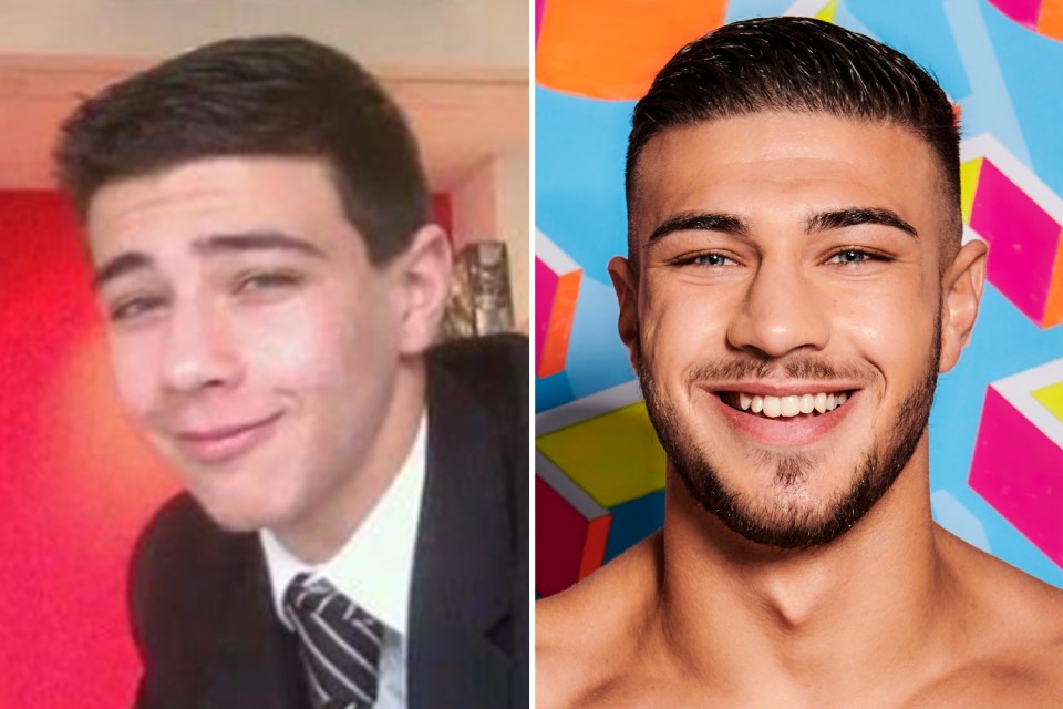 Tom isn’t the only one to have old photos return to haunt him, with Tommy Fury’s schoolboy pic also doing the rounds