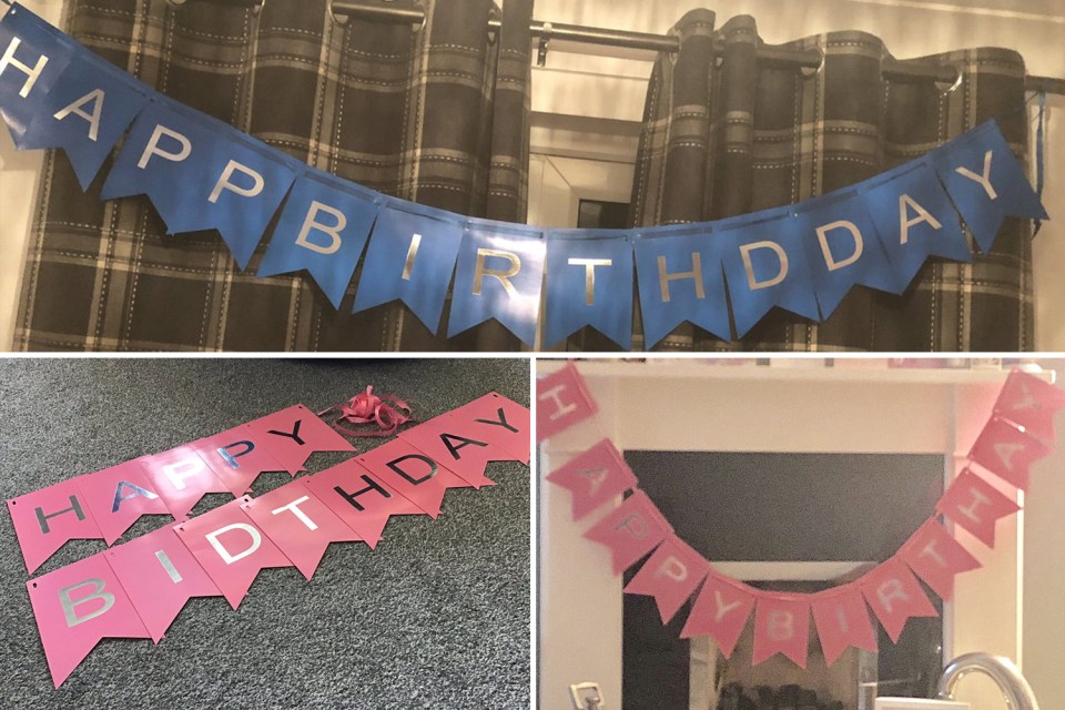 Poundland's birthday banner mistakes