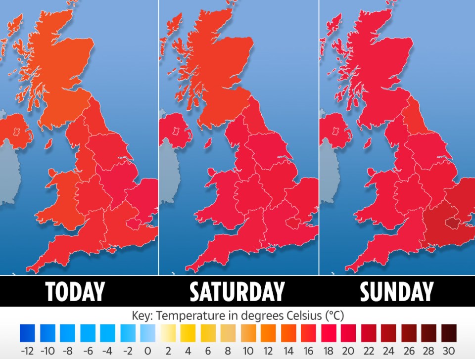  UK weather forecast: Britain could see its hottest June day on record