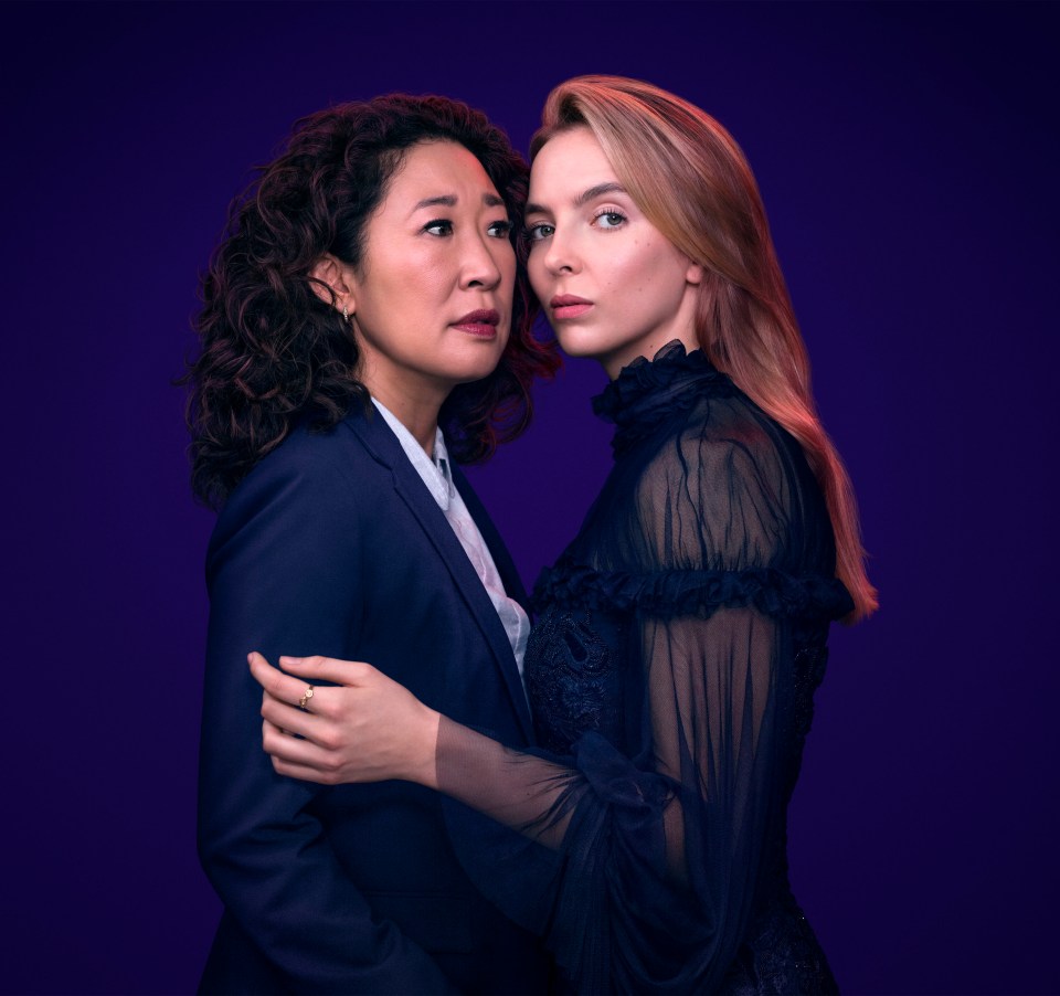  The BAFTA-winning thriller stars Jodie Comer as the sadistic Villanelle and Sandra Oh as the infatuated Eve