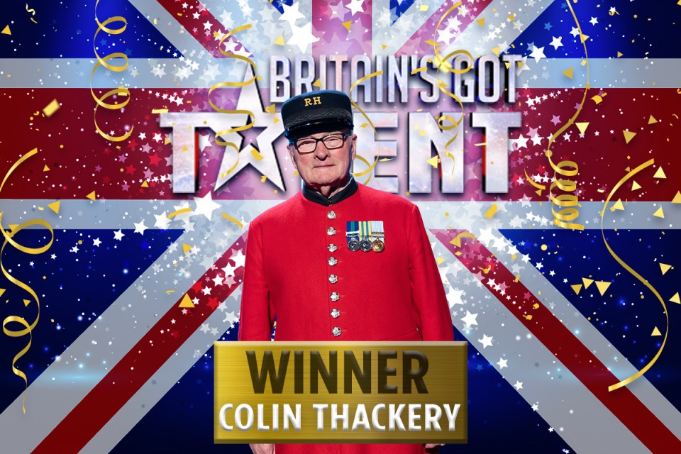  Colin Thackery has won Britain's Got Talent 2019